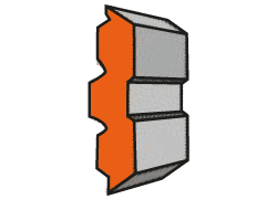 Schaafmes Centrofix/Centrostar/Quickfix-systeem